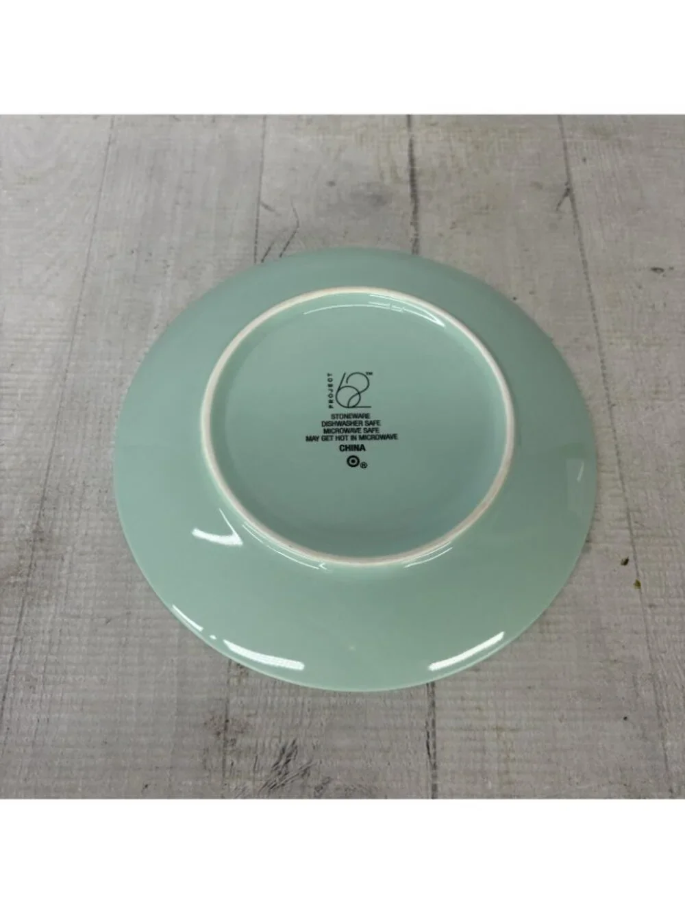 Project 62 Target AVESTA Light Sea Green Stoneware Smooth Salad Plates Set of 4